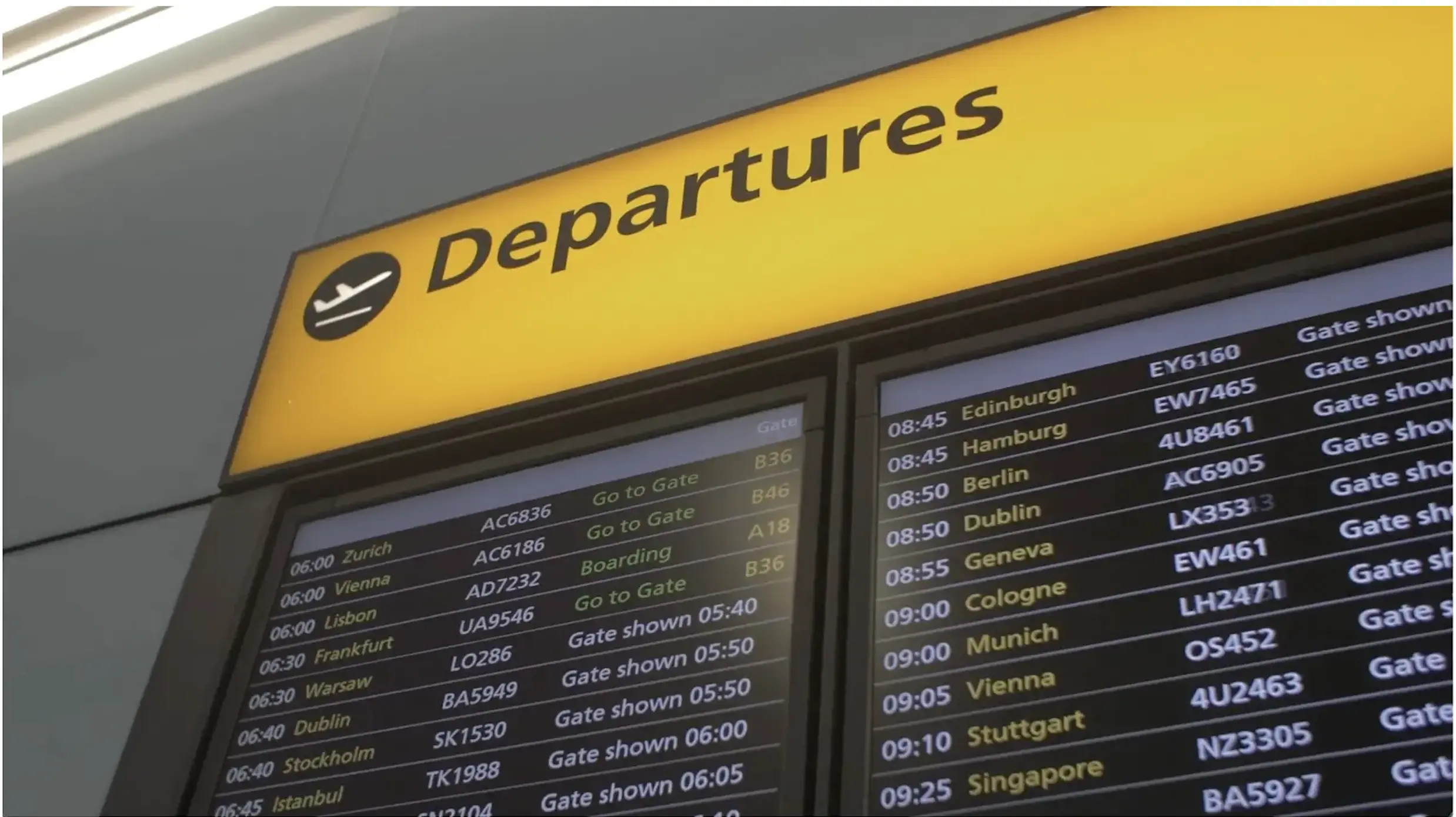 Travel disruptions in Europe, article photo